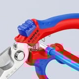 KNIPEX Forbici angolate per elettricista rosso/Blu