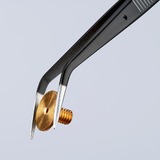 KNIPEX Pinzetta universale 92 34 37, zigrinata, Pinza da presa Nero