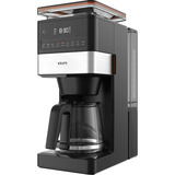 Krups Grind Aroma XL KM8428 con macinino, Macchina fa filtro Nero/in acciaio inox