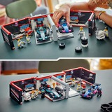 LEGO City 60444 Garage con Monoposto Mercedes-AMG e Alpine F1, Auto da Corsa Giocattolo con 6 Minifigure, Regalo Bambini 7+, Giochi di costruzione Auto da Corsa Giocattolo con 6 Minifigure, Regalo Bambini 7+, Set da costruzione, 7 anno/i, Plastica, 678 pz, 1,31 kg