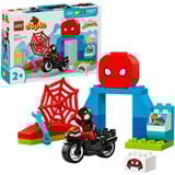LEGO DUPLO L’avventura in moto di Spin, Giochi di costruzione Set da costruzione, 2 anno/i, Plastica, 24 pz, 370 g