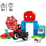 LEGO DUPLO Marvel 10424 L’Avventura in Moto di Spin, Gioco Educativo per Bambini 2+ con Moto Giocattolo, Set Serie TV Spidey, Giochi di costruzione Gioco Educativo per Bambini 2+ con Moto Giocattolo, Set Serie TV Spidey, Set da costruzione, 2 anno/i, Plastica, 24 pz, 370 g