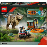 LEGO Jurassic World Fuga sul fiume dal T. rex, Giochi di costruzione Set da costruzione, 5 anno/i, Plastica, 199 pz, 505 g