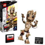 LEGO Marvel Avengers Io sono Groot Set da costruzione, 10 anno/i, Plastica, 476 pz, 530 g