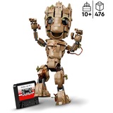 LEGO Marvel Super Heroes Io sono Groot Set da costruzione, 10 anno/i, Plastica, 476 pz, 530 g