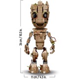 LEGO Marvel Super Heroes Io sono Groot Set da costruzione, 10 anno/i, Plastica, 476 pz, 530 g