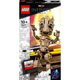 LEGO Marvel Super Heroes Io sono Groot Set da costruzione, 10 anno/i, Plastica, 476 pz, 530 g