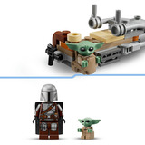 LEGO Star Wars Il Mandaloriano e Grogu sulla loro Speeder Bike, Giochi di costruzione 
