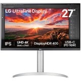 LG UltraFine 27UP850K, Monitor LED argento/Nero
