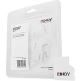 Lindy 40479 clip sicura Bloccaporte Bianco Acrilonitrile butadiene stirene (ABS) bianco, Bloccaporte, Bianco, Acrilonitrile butadiene stirene (ABS), 13 g