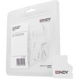 Lindy 40479 clip sicura Bloccaporte SD card Bianco Acrilonitrile butadiene stirene (ABS), Castello bianco, Bloccaporte, SD card, Bianco, Acrilonitrile butadiene stirene (ABS), 13 g