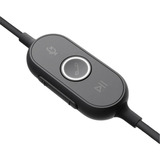 Logitech Zone Wired MS Teams, Headset grigio/Nero