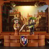 Lumibricks Carrozza delle truppe medievale, Giochi di costruzione 