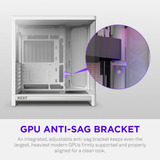 NZXT CC-H62FW-P1, Chassis Tower bianco