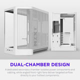 NZXT H6 RGB+ ( 2026 ) Tutto Bianco, Chassis Tower bianco