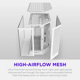 NZXT H6 RGB+ ( 2026 ) Tutto Bianco, Chassis Tower bianco