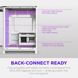 NZXT H6 RGB+ ( 2026 ) Tutto Bianco, Chassis Tower bianco
