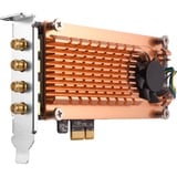 QNAP QWA-AC2600 scheda di rete e adattatore Interno WLAN 1733 Mbit/s, Adattatore Wi-Fi Interno, Wireless, PCI Express, WLAN, Wi-Fi 5 (802.11ac), 1733 Mbit/s