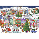 Ravensburger Puzzle Incantevole Città di Natale 