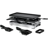 Rommelsbacher Pizza Raclette RCP 1800 Nero/in acciaio inox