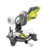 Ryobi ONE+ Sega troncatrice e da banco a batteria EMS190DCL, 18Volt, Sega mitra/Troncatrice verde/Nero