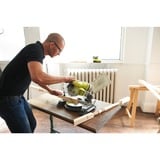 Ryobi ONE+ Sega troncatrice e da banco a batteria EMS190DCL, 18Volt, Sega mitra/Troncatrice verde/Nero