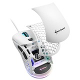 Sharkoon Light² 200 mouse Ambidestro USB tipo A Ottico 16000 DPI bianco, Ambidestro, Ottico, USB tipo A, 16000 DPI, Bianco