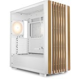 Sharkoon Rebel C70G RGB, Chassis Tower bianco/legno