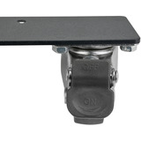 SilverStone Set di 2 ruote girevoli a 360° collegate SST-RAC-SRW-002, Enclosure per rack Nero