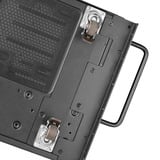 SilverStone Set di 2 ruote girevoli a 360° collegate SST-RAC-SRW-002, Enclosure per rack Nero