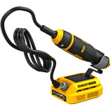 Stanley Mini smerigliatrice/incisore a batteria, 18 Volt, Strumento multi funzione Nero/Giallo