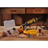 Stanley Mini smerigliatrice/incisore a batteria, 18 Volt, Strumento multi funzione Nero/Giallo