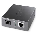 TP-Link Omada TL-FC111B-20 convertitore multimediale di rete 100 Mbit/s Modalità singola Nero, Media Converter 100 Mbit/s, IEEE 802.3, IEEE 802.3i, IEEE 802.3x, 10BASE-T, 100BASE-T, 100BASE-FX, 100 Mbit/s, Full, Half