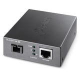TP-Link TL-FC111B-20 convertitore multimediale di rete 100 Mbit/s Modalità singola Nero 100 Mbit/s, IEEE 802.3, IEEE 802.3i, IEEE 802.3x, 10BASE-T, 100BASE-T, 100BASE-FX, 100 Mbit/s, Full, Half