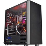 Thermaltake V200 TG Midi Tower Nero Nero, Midi Tower, PC, Nero, ATX, micro ATX, Mini-ATX, Vetro, SPCC, Giocare