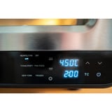 Unold 68816 macchina e forno per pizza 1 pizza(e) 1700 W Argento, Forno pizza accaio/Nero, 1 pizza(e), Argento, Acciaio inox, 30 cm, Digitale, 450 °C