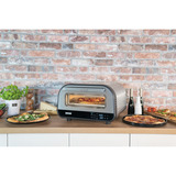 Unold 68816 macchina e forno per pizza 1 pizza(e) 1700 W Argento, Forno pizza accaio/Nero, 1 pizza(e), Argento, Acciaio inox, 30 cm, Digitale, 450 °C