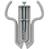 fischer Morsetto per corna, Clip grigio