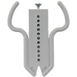 fischer Morsetto per corna, Clip grigio