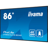 iiyama LH8664UHS-B2AG, Public Display Nero (opaco)
