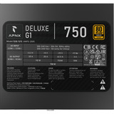 APNX DELUXE G1 750, Alimentatore PC Nero