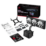 ASUS ROG Ryuo IV SLC 360 ARGB Processore Raffreddatore di liquidi tutto in uno 12 cm Nero, Raffreddamento ad acqua Raffreddatore di liquidi tutto in uno, 12 cm, Nero