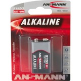 Ansmann Batterie alcaline 1X Alcalino, 9 V, 1 pz, 17,5 mm, 26,5 mm, 48,5 mm