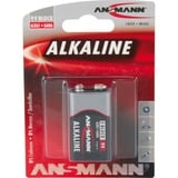 Ansmann Batterie alcaline 1X, Batteria Alcalino, 9 V, 1 pz, 17,5 mm, 26,5 mm, 48,5 mm