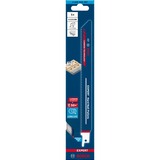 Bosch 2 608 900 387 lama per sega a gattuccio, sega a traforo e sega universale Lama per sega universale Carburo 1 pz Lama per sega universale, Legno con chiodi, Carburo, Blu, 3 mm, 22,5 cm