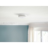 Bosch 8 750 002 142 rilevatore di fumo intelligente Collegamento wireless, Avvisatore fumo bianco, Bianco, 85 dB, 100 m, Montato su superficie, 2400 MHz, Orizzontale/Verticale