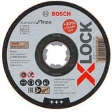 Bosch Disco da taglio PRO per acciaio inox e metallo X-LOCK, Ø 125mm, Lama 