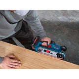 Bosch Levigatrice a nastro a batteria GBS18V-75 Professional solo, 18Volt blu/Nero