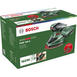 Bosch PSM 160 A Levigatrice multiuso 24000 Giri/min 160 W, Multi Sander verde, Levigatrice multiuso, 24000 Giri/min, 1,6 mm, 0,8 mm, AC, 160 W
