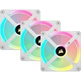 Corsair iCUE LINK QX120 RGB ventola PWM da 120 mm bianco